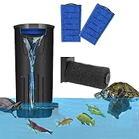 5W Aquarium Filter Low Lv Waterfall Flow 600L/H Water Clean Pump