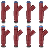 XtremeAmazing Pack of 8 Fuel Injectors 1 Hole 0280155934