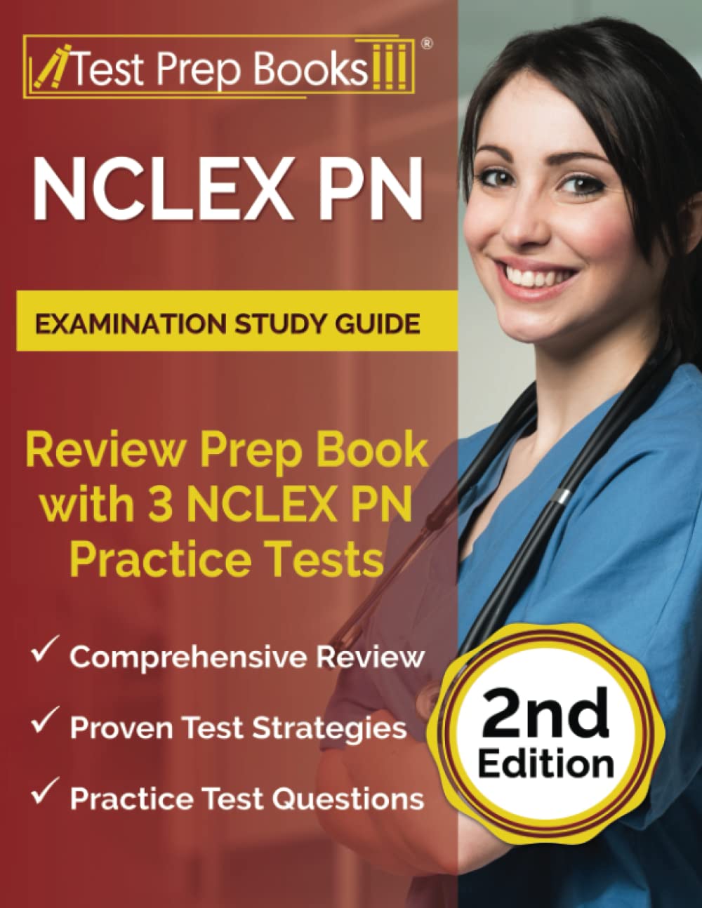 Mua NCLEX PN Examination Study Guide Review Prep Book with 3 NCLEX PN