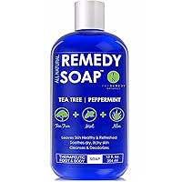 Remedy Tea Tree Oil Body Wash - Body Wash That Helps Body Odor, Ringworm, & Skin Irritations - Tea Tree Soap Body Wash (1 pk, 12 oz)