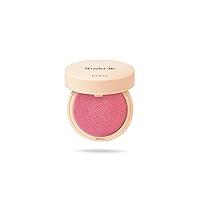 Pupa Milano Wonder Me Blush, 006 First Kiss, Radiant, 0.141 oz - Smooth Texture - Blends Easily - No Powdery Effect - Talc-Free - Paraben-Free - Enriched with Hyaluronic Acid - Powder Make Up