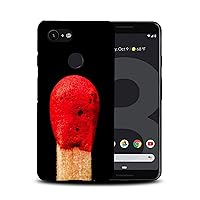 Match Stick RED TIP Phone CASE Cover for Google Pixel 3