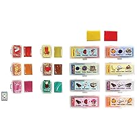 Raymond Geddes 68122 Snack Attack Scented Erasers for Kids (Pack of 36) & 69836 Mash Ups Scented Erasers for Kids (Pack of 24)