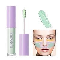 VERONNI Liquid Concealer Makeup,Mutil-Use Full Coverage Concealer and Color Corrector for Acne Dark Spots Blemishes and Under Dark Circles,Waterproof Long Lasting (LC-06)