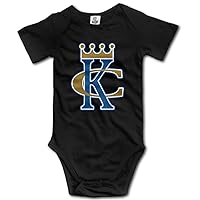 Kansas City Baseball Infant Short Sleeve Bodysuit Climbing Clothes