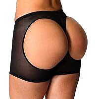 Women's Butt Lifter Lace Boy Shorts Body Shaper Enhancer Panties