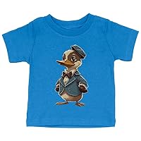 Goose Design Baby Jersey T-Shirt - Print Baby T-Shirt - Beautiful T-Shirt for Babies