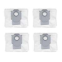 Vacuum Attachments (4 Pack Dust Bags) Compatible with ROBOROCK Q5 Q5+ Robotic Vacuum Cleaner Replacement Parts Accessories