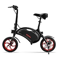 Bolt Folding Electric Ride-On Bike, Easy-Folding, Built-in Carrying Handle, Twist Throttle, Up to 15.5 MPH, Ages 13+