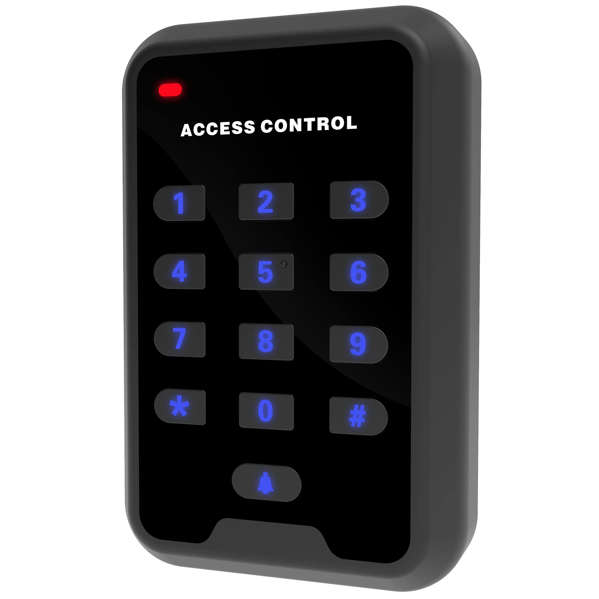 UHPPOTE 125KHz RFID EM ID Keypad Stand-Alone Door Access Control Kit with Strike Lock Remote Control Exit Button
