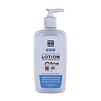 Kiss My Face Kids Fragrance-Free Hand & Body Lotion - Hydrate And Soothe Skin - Vegan & Cruelty-Free - Easy To Use Hand Lotion Pump - Suitable For Sensitive Skin - 9 fl oz Bottle