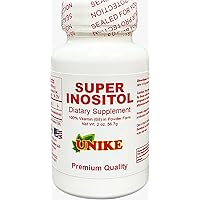 Super Inositol Dietary Supplement| Inositol (Vitamin B8) Powder for Hormonal Balance, Fertility and Ovarian Support| Gluten Free, Vegan 2 Oz (Pack of 1)