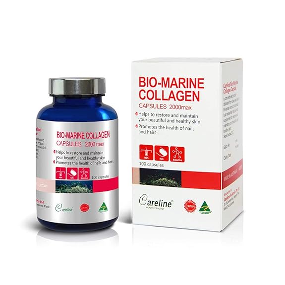 Mua Careline Bio-Marine Collagen 2000max 100 Capsules Made in Australia  trên Amazon Mỹ chính hãng 2023 | Fado
