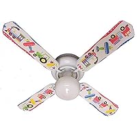 9243199311 Planes, Trains and Trucks Ceiling Fan