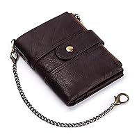 GMOIUJ Leather Wallet Men Wallets Coin Purse Short Male Money Bag Designer Mini Walet Small