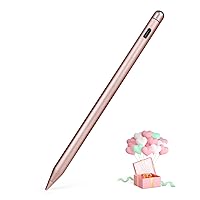 iPad Pencil 1st Generation for Apple with Fast Charge & Palm Rejection, Active Pencil Compatible with iPad Pro 11/12.9, iPad 10/9/8/7/6, iPad Mini 5/6, iPad Air 3/4/5, Pink