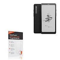 BoxWave Screen Protector Compatible with Onyx BOOX Palma - ClearTouch Anti-Glare ToughShield 9H (2-Pack), Anti-Glare 9H Tough Flexible Film Screen Protector