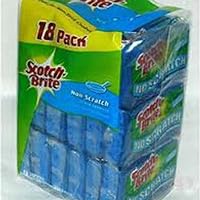 Scotch -Brite Non Scratch Scrub sponges - 21 Pack - Individually Wrapped