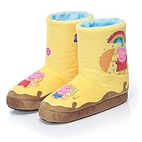 Peppa Pig Toys Muddy Puddle Boots with Sounds | Interactive Wearable Yellow Toy Wellies with Sound and Music activated as you Walk or Run