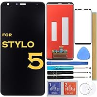 Screen Replacement LCD Display Touch Digitizer Assembly for LG Stylo 5 Stylus 5 LM-Q720 Q720CS/PS Q720MS/US 6.2