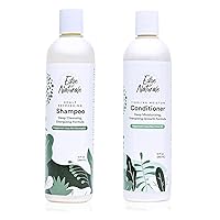 Edge Naturale Anti Hair Loss Shampoo and Conditioner for Thickening Hair Growth Treatment for Men and Women, for All Hair Types, Made in the USA - 12 Fl Oz