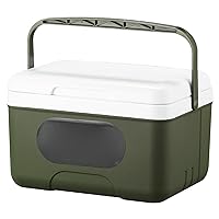Camping Cooler,Cooler Insulated 6L/13lbs Portable Ice Chest for Cold and Hot Small Hard Cooler with Reusable Ice Pack Ice Retention Cooler with Handle,Small
