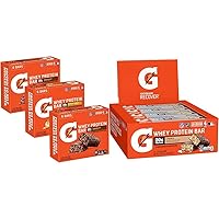 Gatorade Whey Protein Bars Variety Pack, 18 Count, 2.8 Ounce Bars