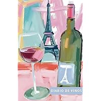 Diario de vinos - Diario de cata de vino: Cuaderno o libro para registrar catas de vino - 110 paginas, 13,97 cm x 21,59 cm (Spanish Edition)