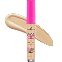 essence | Keep Me Covered Concealer (40 | Shell)| Lightweight, Non-Comedogenic, Buildable Coverage | Vegan, Cruelty Free & Paraben Free