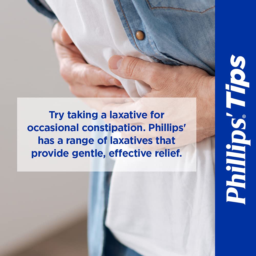 Phillips' Milk of Magnesia Liquid Laxative, Wild Cherry Flavor, Stimulant Free, Cramp Free Relief of Occasional Constipation, Effective in 30 minutes - 6 hours, #1 Milk of Magnesia Brand, 26 ounces