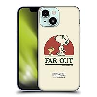 Head Case Designs Officially Licensed Peanuts Snoopy Woodstock Far Out Woodstock 50th Soft Gel Case Compatible with Apple iPhone 13 Mini