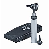 COMBILIGHT Professional C10 Otoscope, 3x Magnification, Includes Dimmable Rheostat and Carrying Bag, Silver