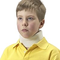 OTC Kidsline Cervical Collar Soft Foam Neck Brace, White, Infant