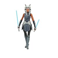 STAR WARS The Black Series Ahsoka Tano Toy 6-Inch-Scale The Clone Wars Collectible Action Figure, Toys for Kids Ages 4 and Up