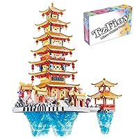 Penglai Asgard Building Blocks Set (5146Pcs) Famous Chinese Fable Architecture Educational Toys Micro Bricks for Kids Adults