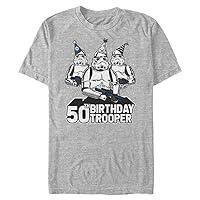 STAR WARS Birthday Trooper Fifty Men's Tops Short Sleeve Tee Shirt