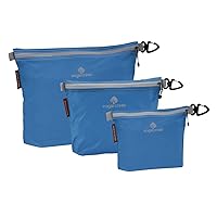 Eagle Creek Pack-It Specter Sac Set - Durable and Lightweight Packing Cube Set with Zip Closure and Handy Clip to Organize and Maximize Space in Travel Bags, Brilliant Blue