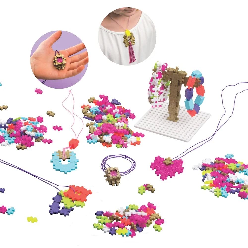 Plus-Plus – Learn to Build Jewellery - Construction Building Stem Toy