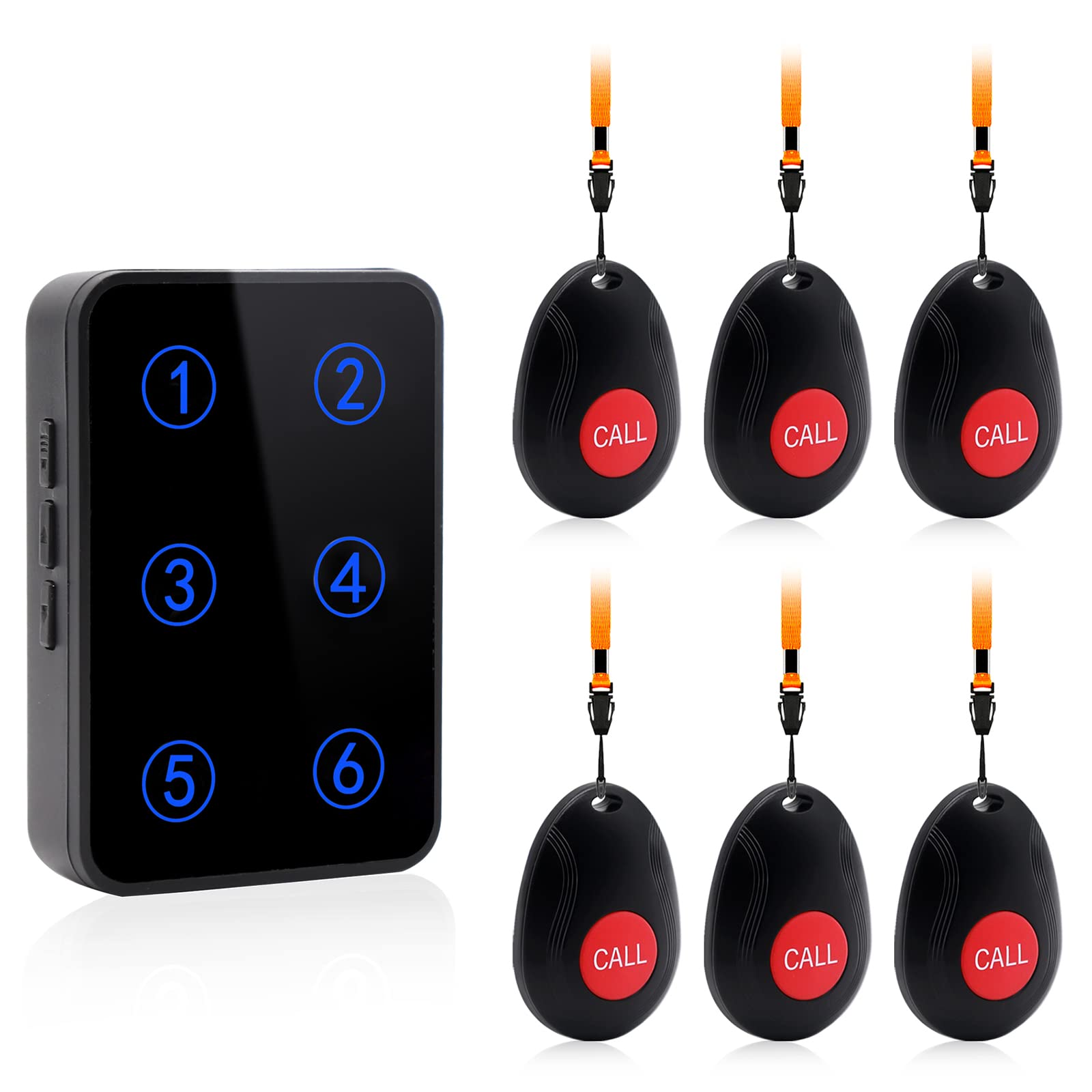 Mua Calltou Caregiver Pager Wireless Call Button Nurse Call System 500ft Call Bell With Led 4658
