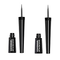 COVERGIRL Get In Line Active Eyeliner, Ink Black, 2 Count