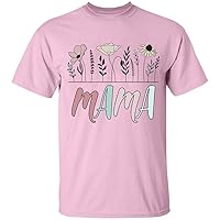 Raising Wildflowers, Floral Mama Shirt, New Mom Tee, Mom Life T-Shirt, Funny Mom Shirts, Gift for Mother's Day