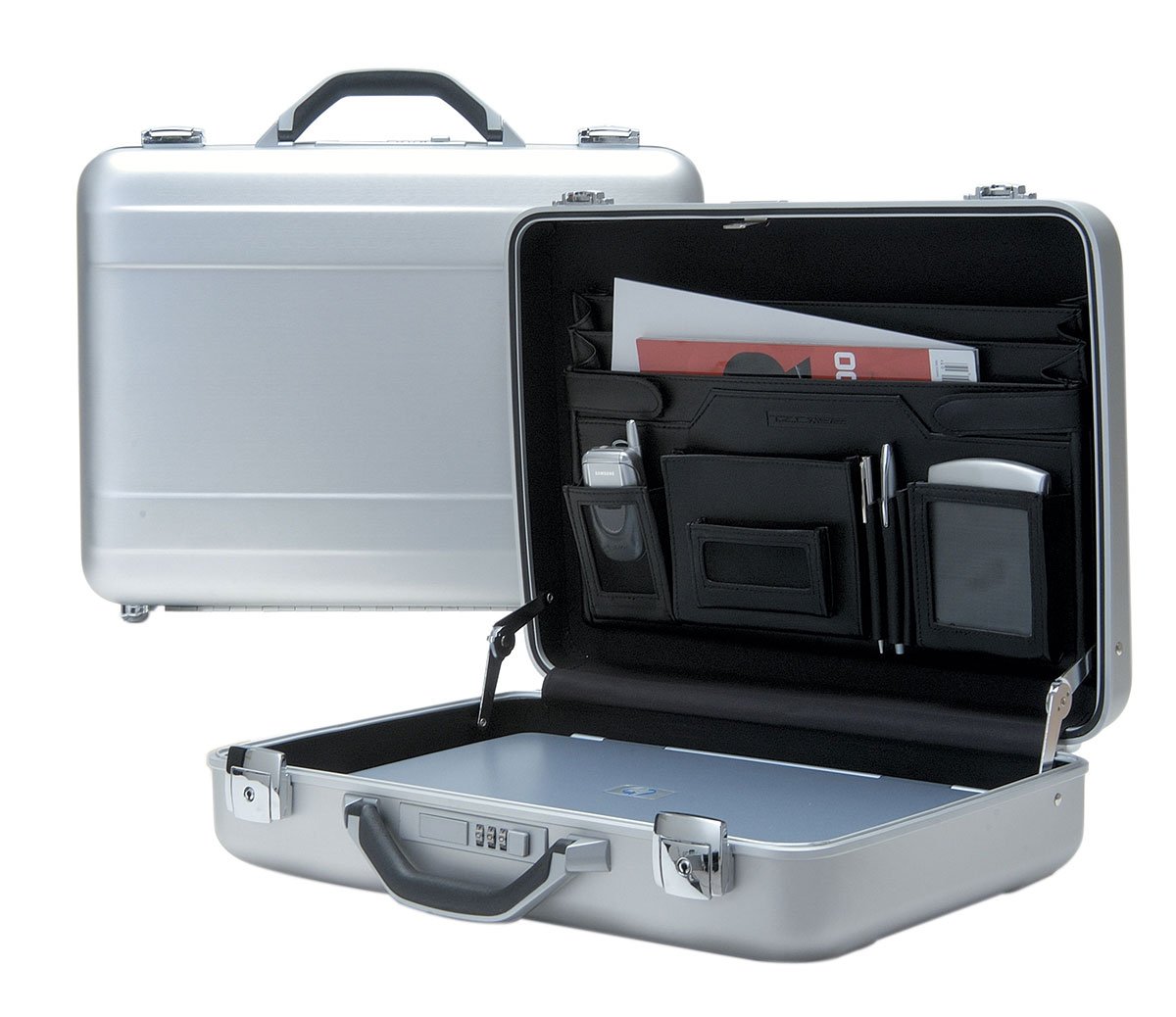 T.Z. Case International T.z Molded Aluminum Attache Case, Silver, 18 X 13 X 5, One Size