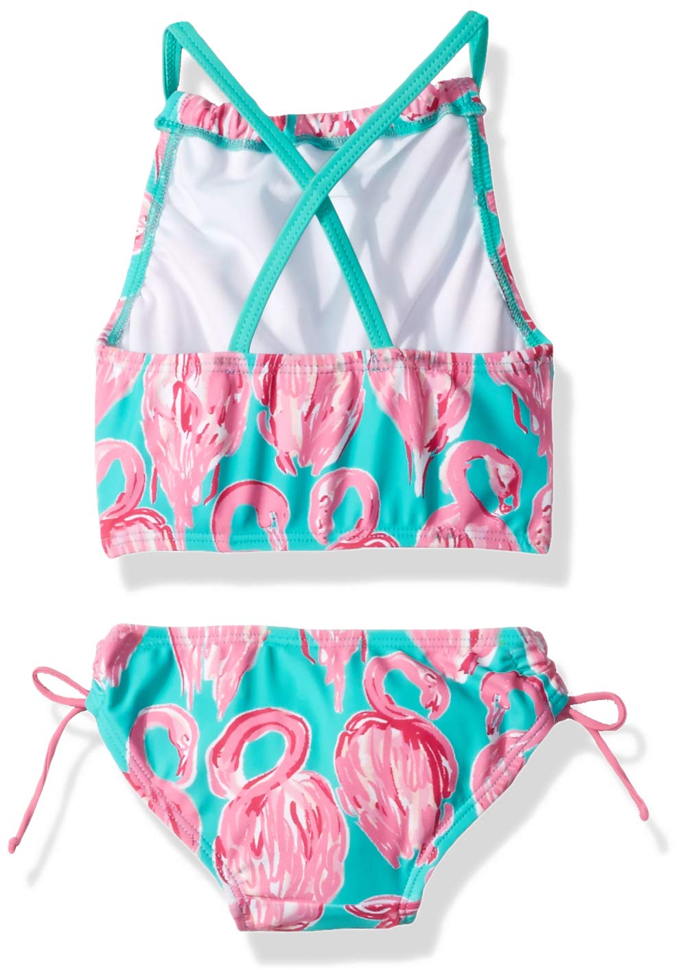 Kanu Surf Girls' Daisy UPF 50+ Beach Sport Halter Tankini 2-Piece Swimsuit