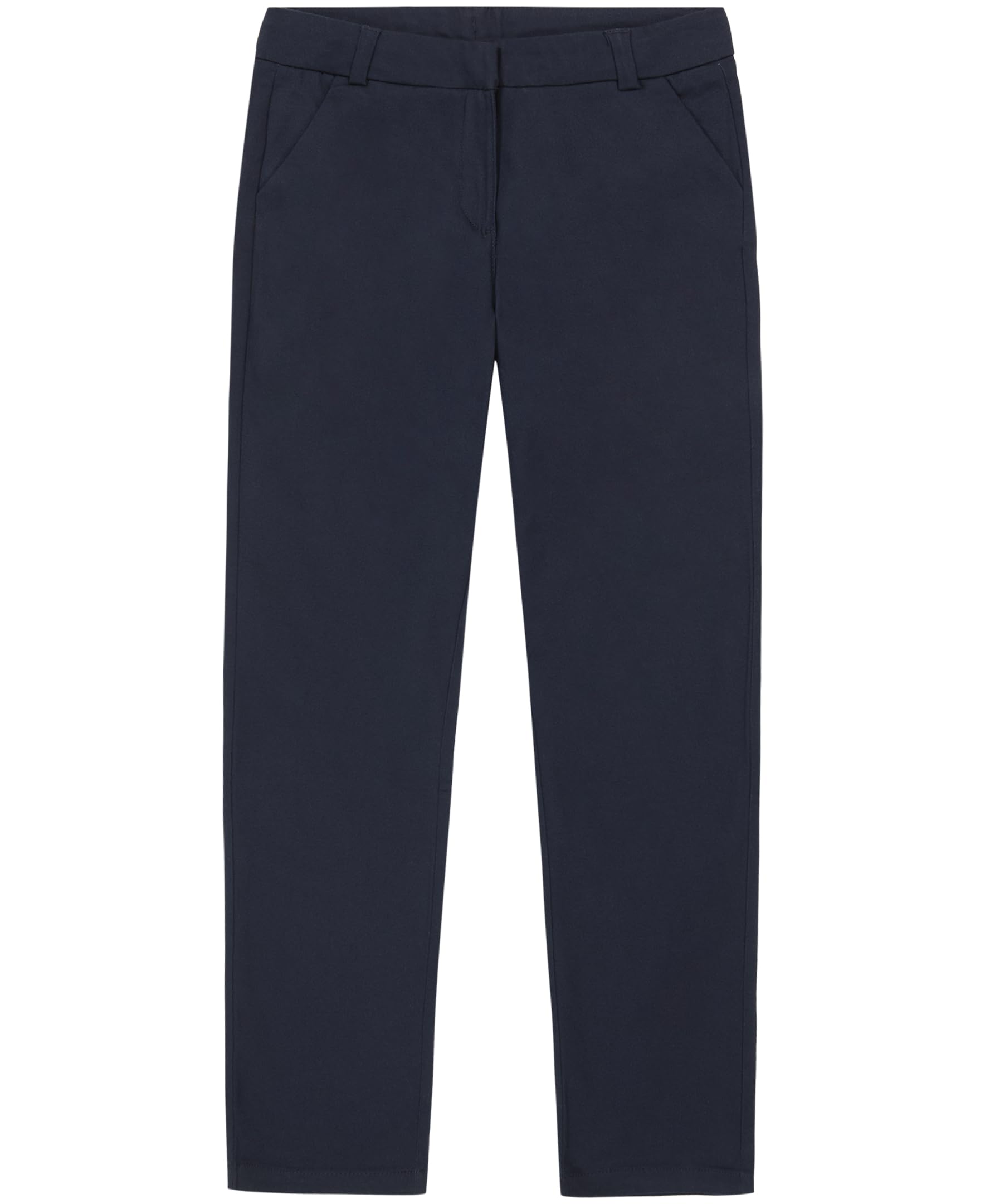 IZOD Girls' School Uniform Twill Skinny Pants, Made with Stretch Performance Material, Wrinkle & Fade Resistant