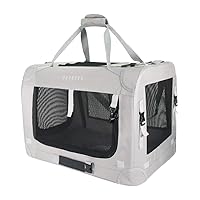 Extra Large Cat Carrier Soft Sided Folding Small Medium Dog Pet Carrier 24