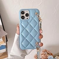 Luxury Crossbody Leather Lanyard Chain Diamond Case for iPhone 11 12 13 14 Pro Max Back Cover,A,for iPhone 14