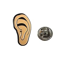 Anatomical Human Ear Lapel Pin