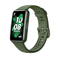HUAWEI LEA-B19 Band 7 Smartwatch, Full View Display, 1.47 Inches, 2 Week Battery, Wellness Heart Rate Monitor, Green