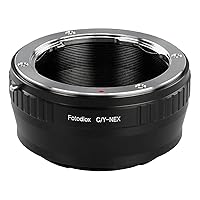 Fotodiox Lens Mount Adapter Compatible with Contax/Yashica Lenses to Sony E-Mount Cameras