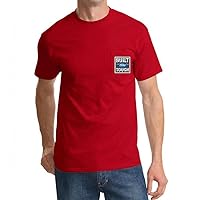 Mens Built Ford Tough Pocket T-Shirt